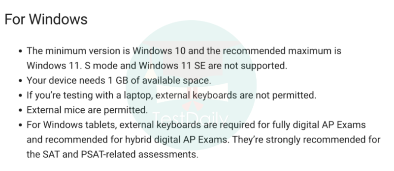 Bluebook考试应用程序Windows电脑安装须知