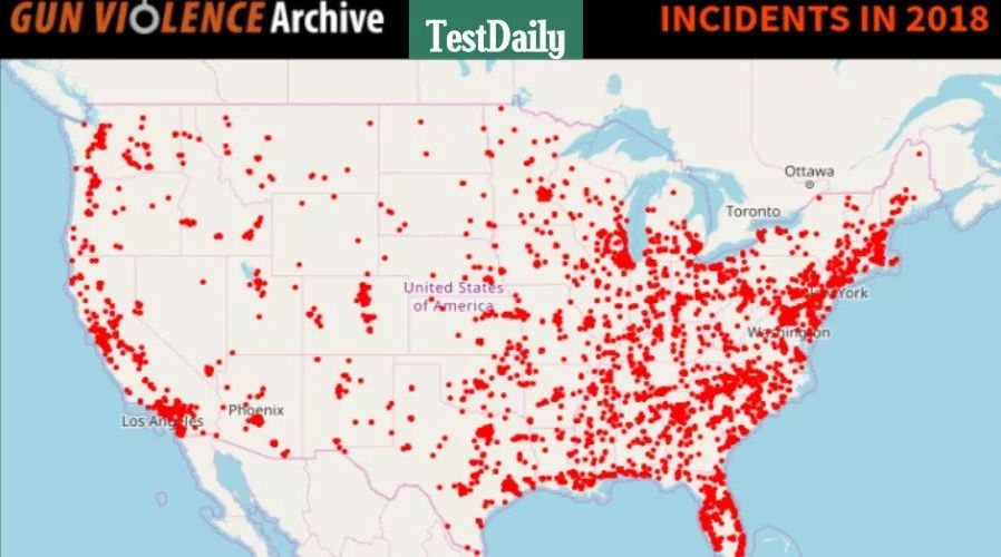 全美一年发生6万多起枪击案，美国“最不安全”的10个城市请务必了解一下