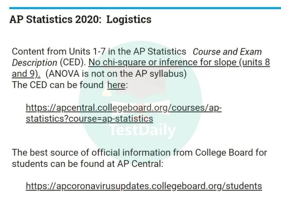 CB官方通知AP统计学网考细节：2020年AP统计学几点考试？考试方式/题型是什么?高分答题技巧是什么？