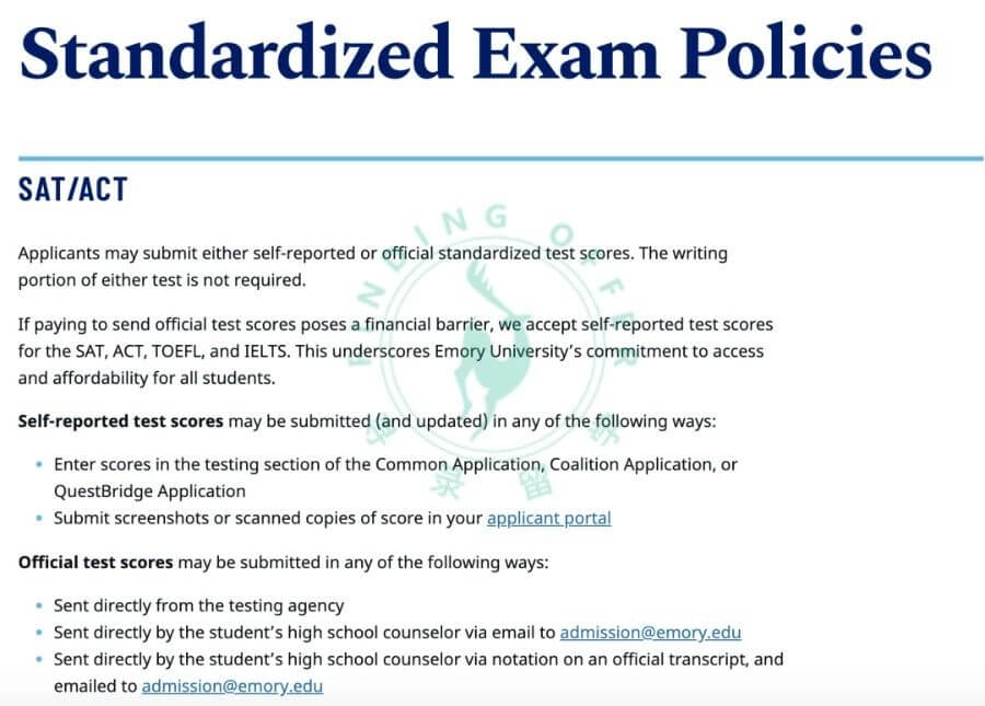 2020年Top30美国大学申请条件有哪些变化？还需要提交SAT/ACT/SAT2/托福成绩吗？
