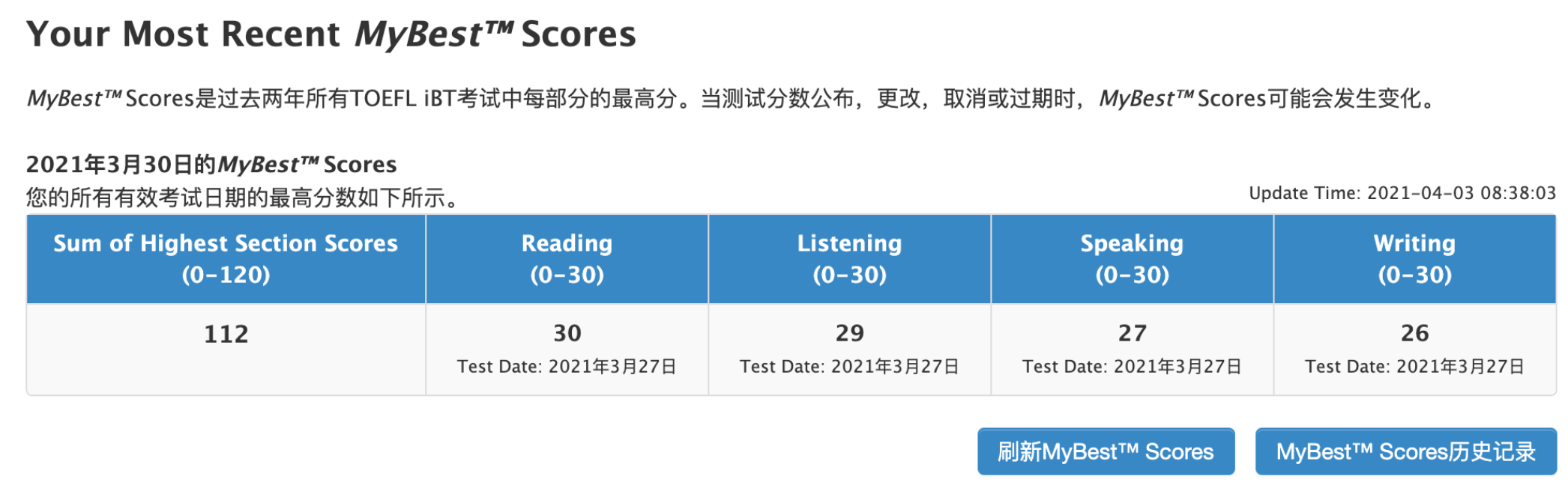 ​10年级托福首考112，阅读满分听力29，她用了这些备考方法-托福备考经验分享