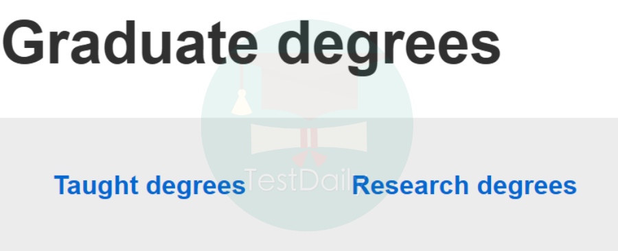 研究生学位