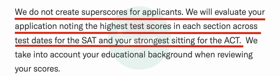 哈佛大学SAT拼分政策