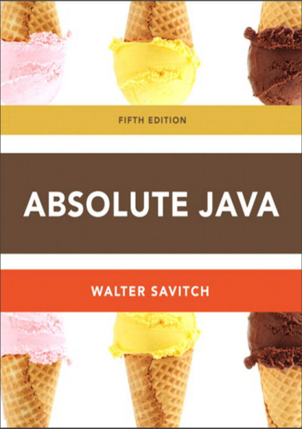  教材：Absolute Java
