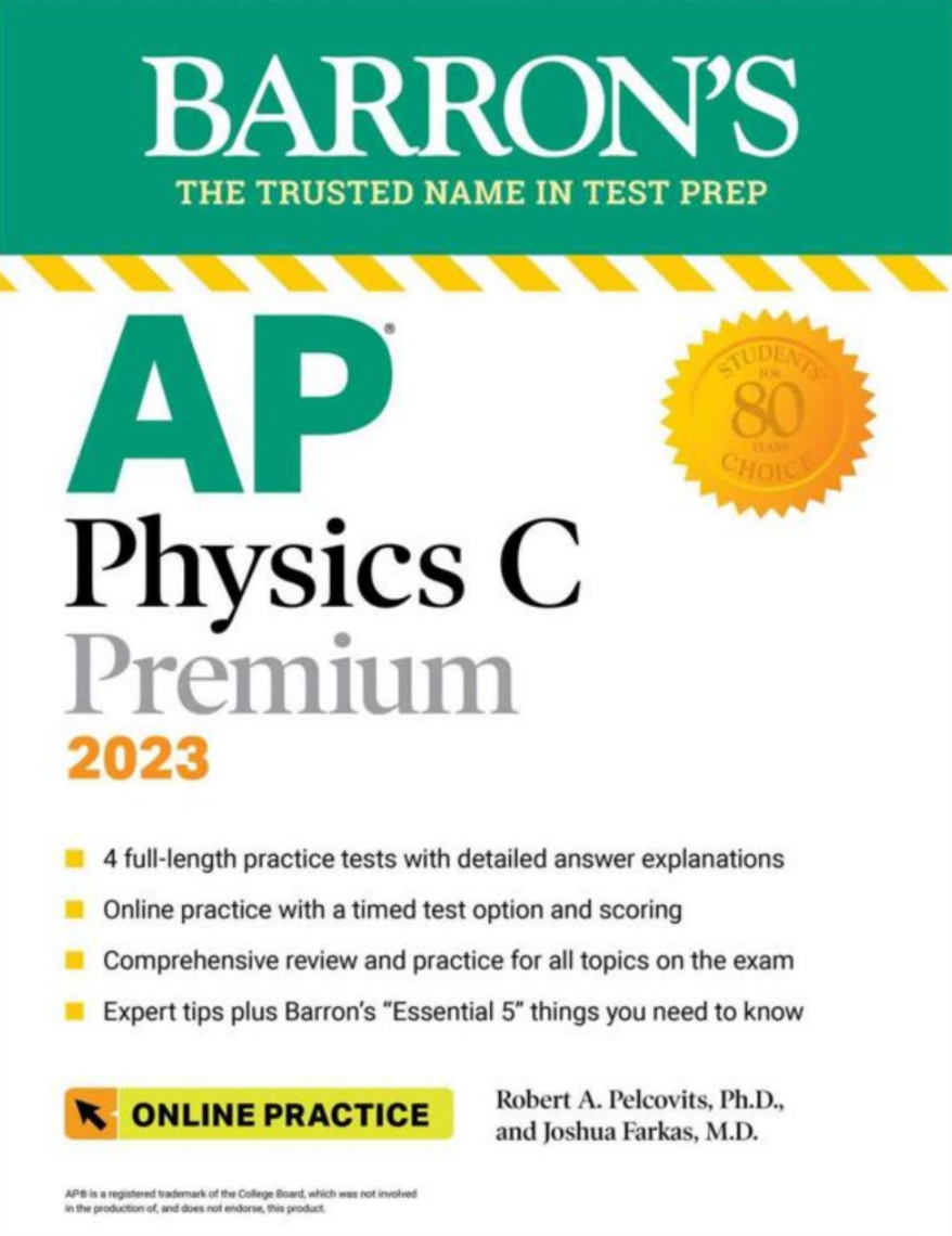  教辅：Barron’s AP Physics C Premium, 2023 Edition